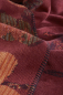 Preview: Biederlack Wohn- und Kuscheldecke 'Velvet Bloom' 150 x 200 cm Rot